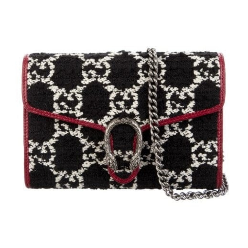 GucciDionysus tweed handbag